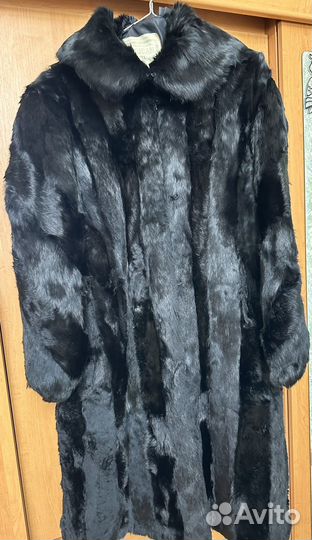 Шуба женская натуральная из кролика