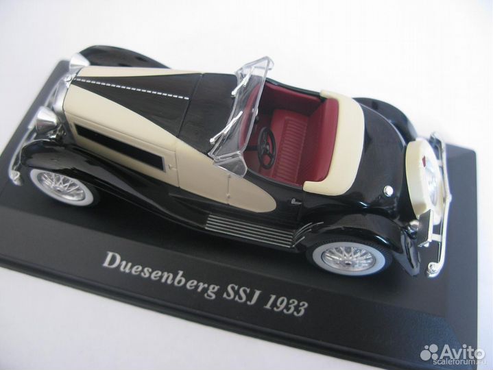 Duesenberg SSJ - 1933 г. 1/43