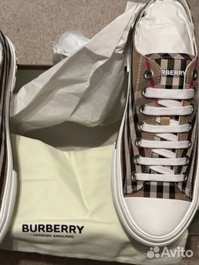 Кеды burberry оригинал