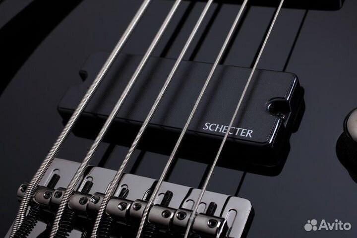 Бас-гитара Schecter omen-5 BLK Бас-гитара пятистру
