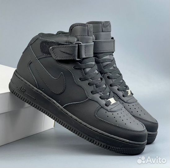 Стильные Nike Air Force 1 с мехом