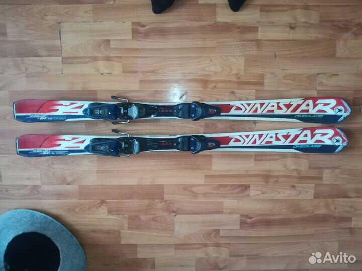 Горные лыжи. Комплект ботинки 40- 42 лыжи 130