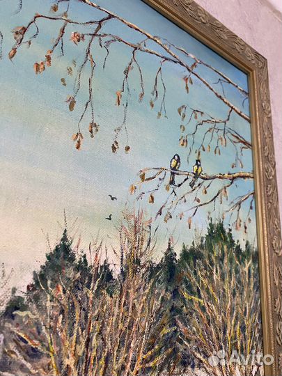 Картина маслом пейзаж на заказ