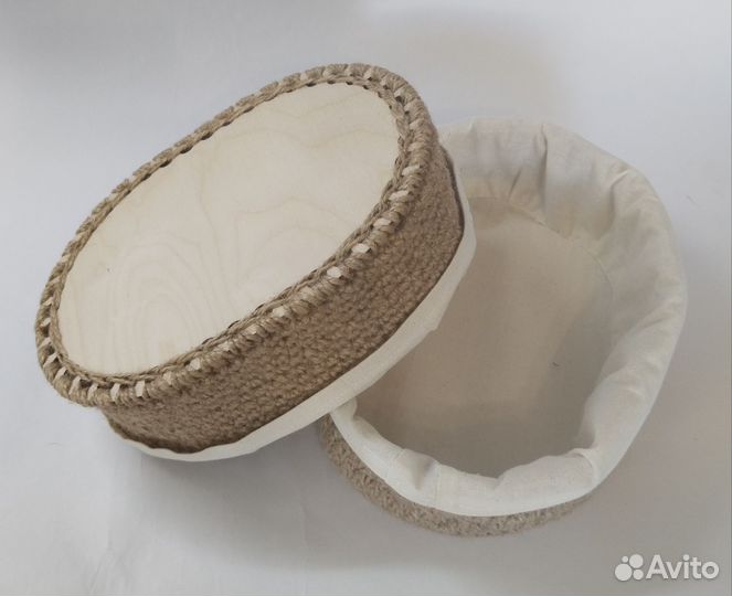 Корзинка из джута