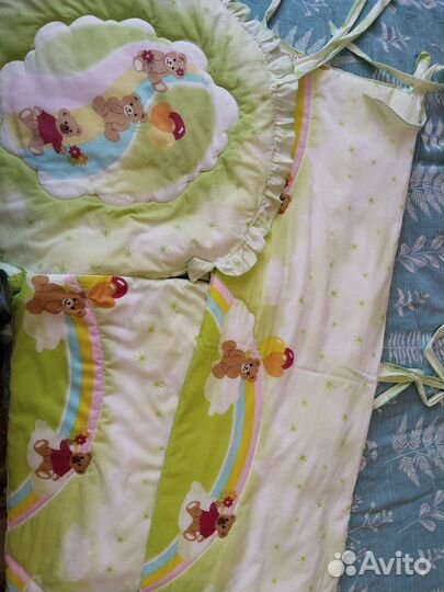 Матрас и Бортики в кроватку