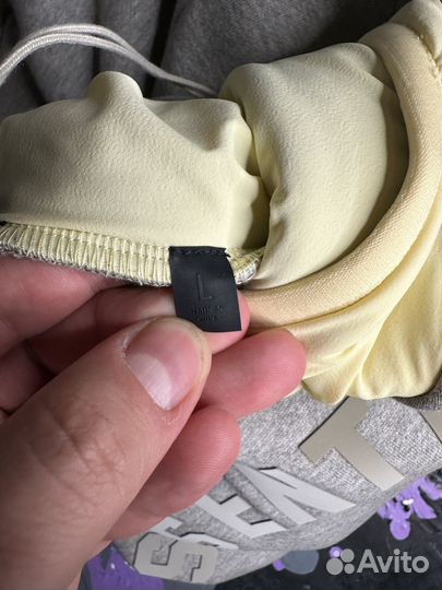 Fear of God Essentials Fleece Hoodie Heather