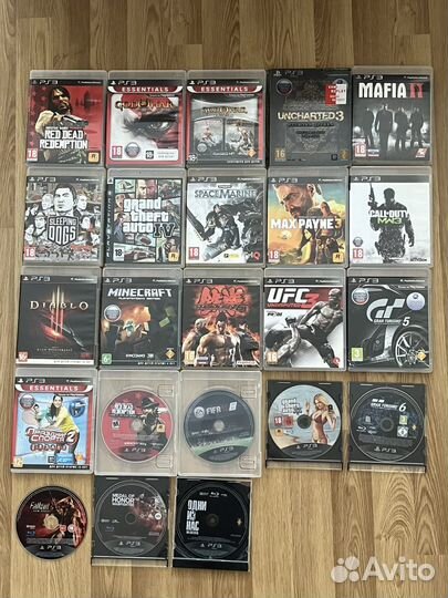 Диски на ps3