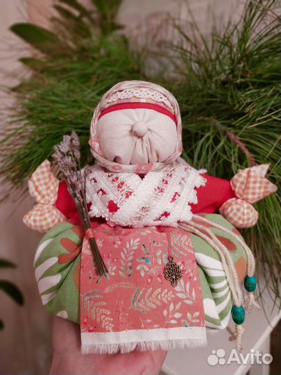 Народная кукла кубышка-травница