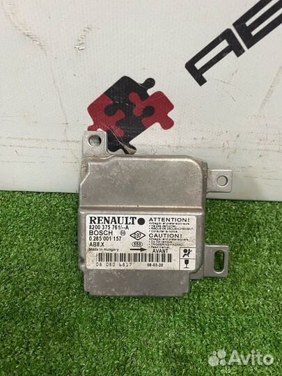 Блок срс srs air bag Renault symbol