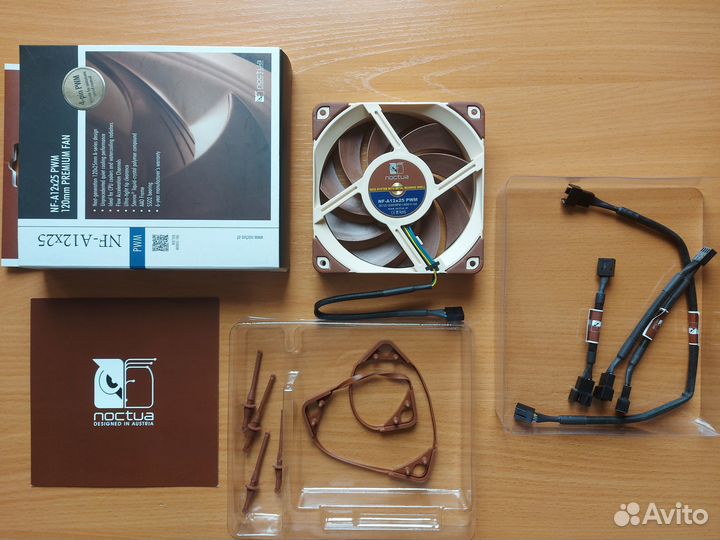 Вентиляторы Noctua NF-A12x25 PWM