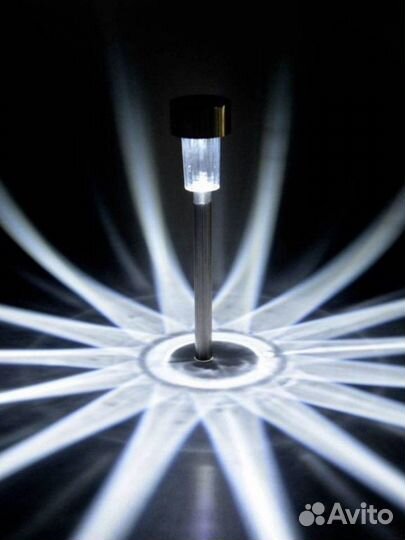 Садовые фонарики на солнечной батарее