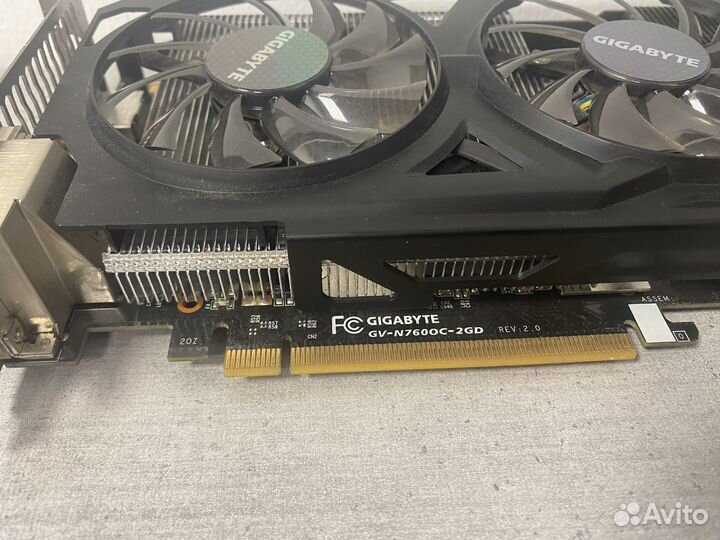 Видеокарта gtx 760 2gb