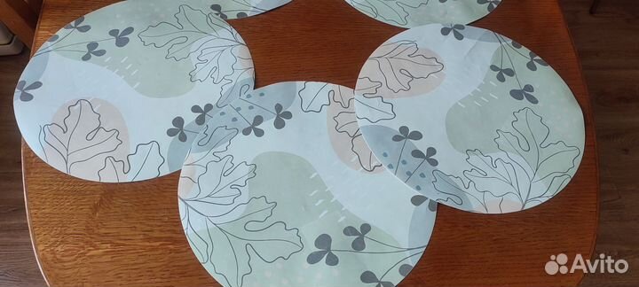 Салфетки на стол круглые