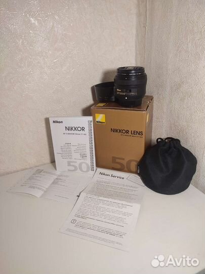 Объектив Nikon AF-S 50mm 1.8G Новый
