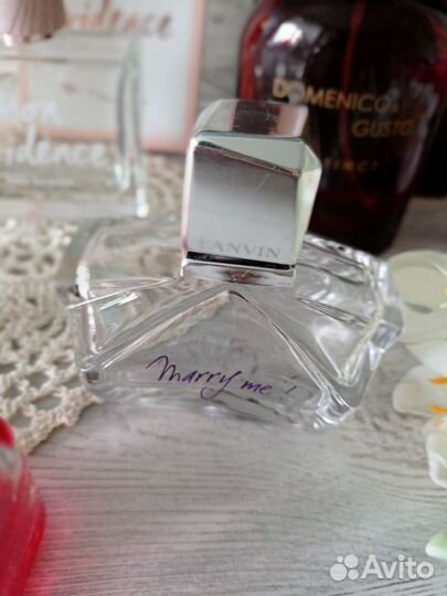 Пустые флаконы из под духов, женская парфюмерия