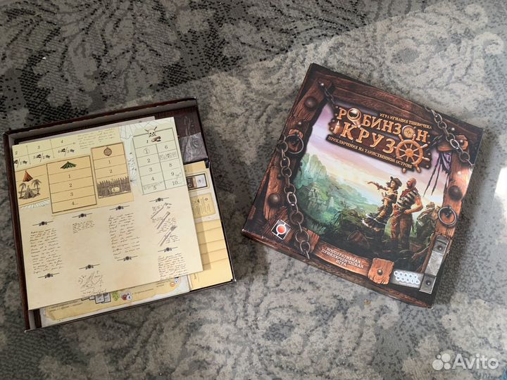 Настольная игра Робинзон Крузо
