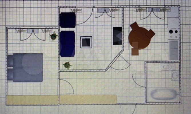 Аукцион: 2-к. квартира, 49,5 м², 2/11 эт.