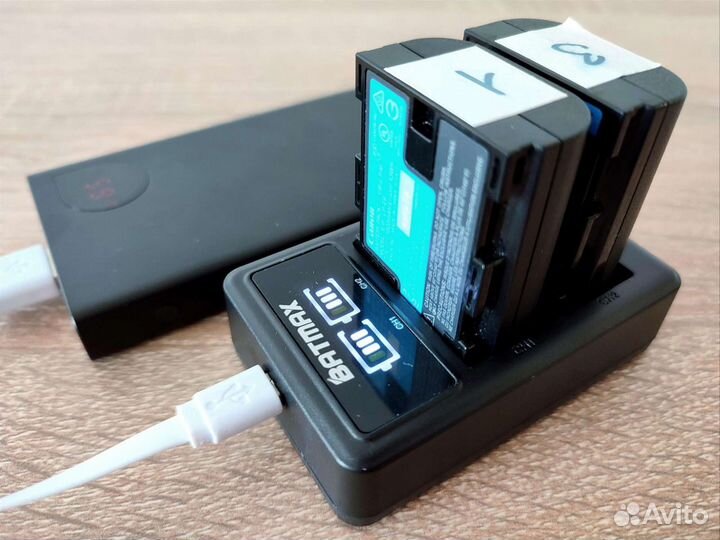 Новые аккумуляторы Canon, Sony, Nikon