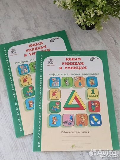 Рабочие тетради Юным умникам и умницам. Холодова