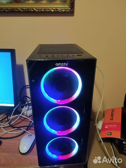 Мощный игровой пк на AMD