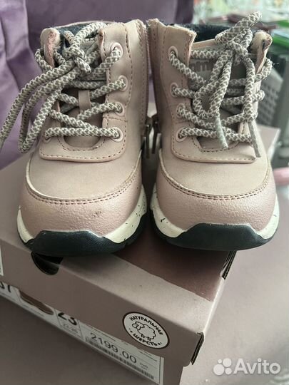 Ботинки демисезонные для девочки 23 размер