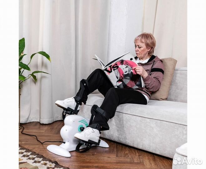 Велотренажер для реабилитации с держателями ног B8