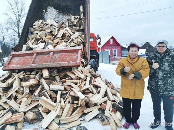 Дрова. Колотые