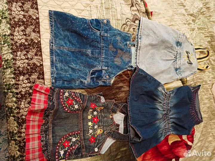 Детские вещи на девочку пакетом 86 92