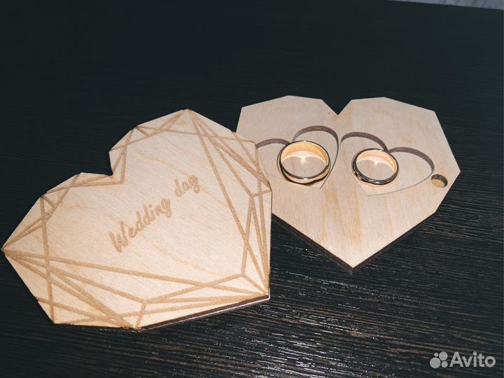 Шкатулка для свадебных колец