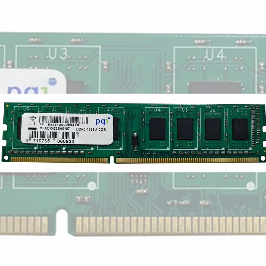 [MFACR423SA0107] Оперативная Память Pqi Ddr3 2gb Mfacr423sa0107