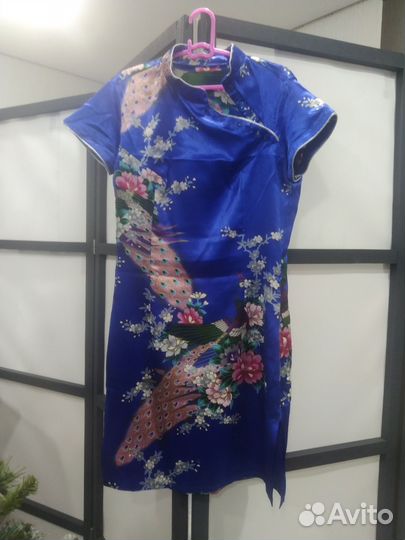 Платье в китайском стиле