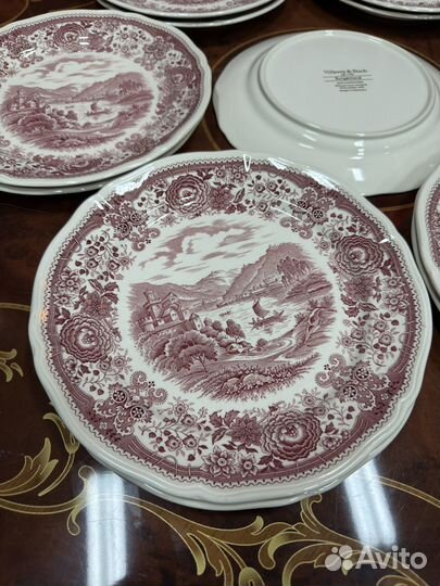 Обеденый тарелки 27см villeroy boch burgenland