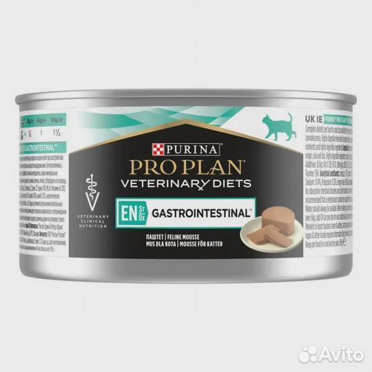 Корм для кошек Purina Pro Plan EN в банках