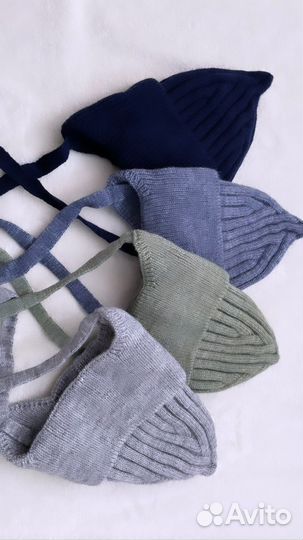 Шапка зимняя тыковка и шапка+снуд новая