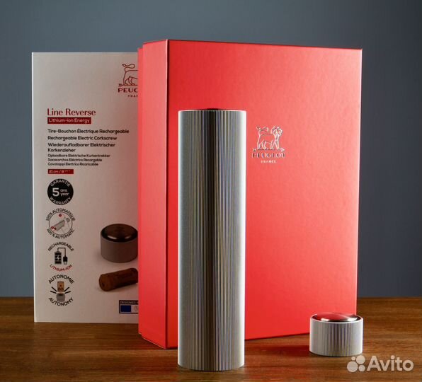 Штопор электрический Peugeot Line Reverse 21 см