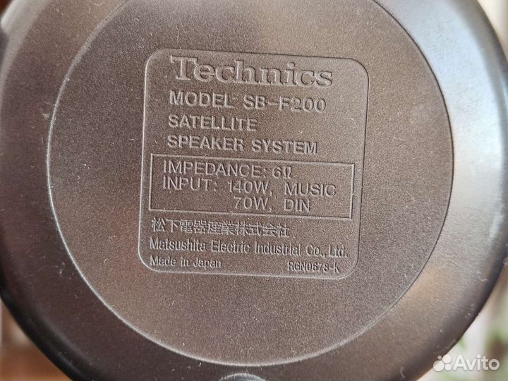 Колонки Technics SB-FW200