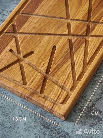 Доска разделочная дуб новая