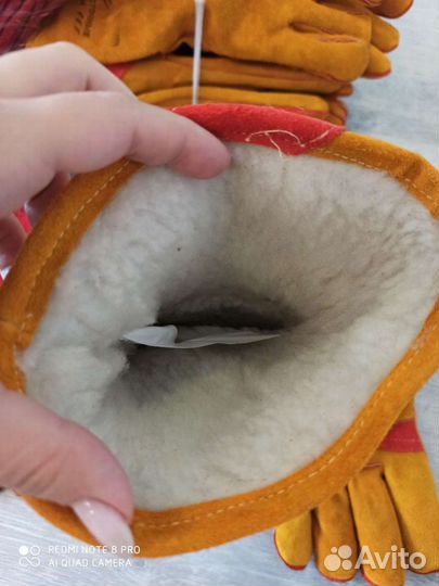 Краги сварочные новые летние/зимние