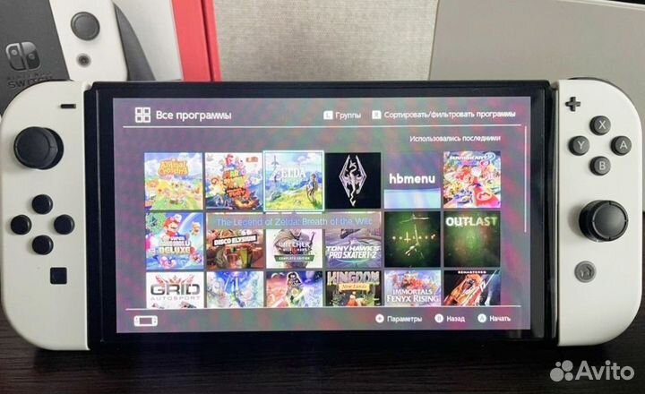Nintendo Switch oled прошитая чип