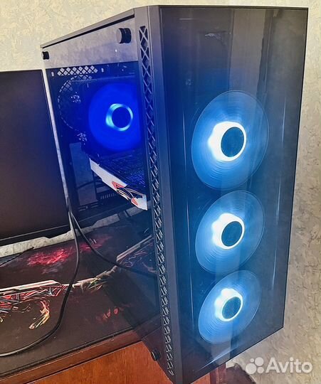 Игровой компьютер с монитором полный комплект