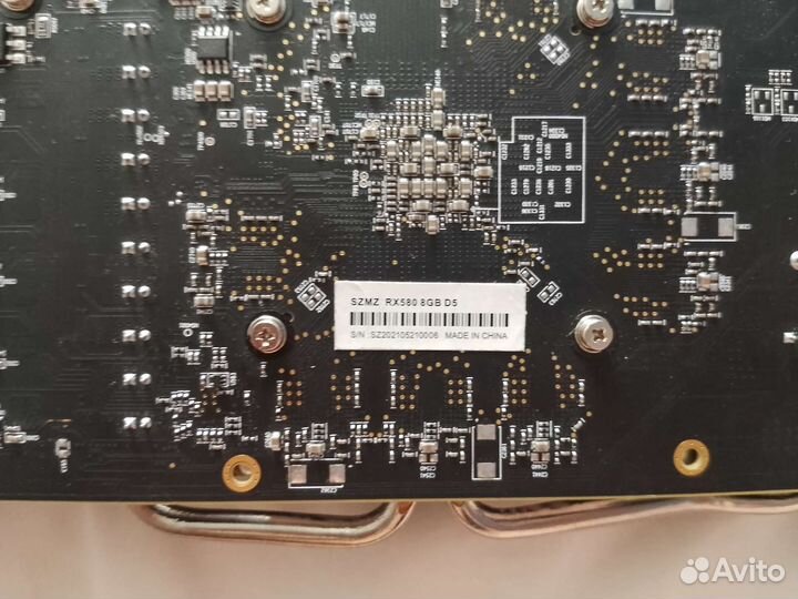 Видеокарта rx580 8gb