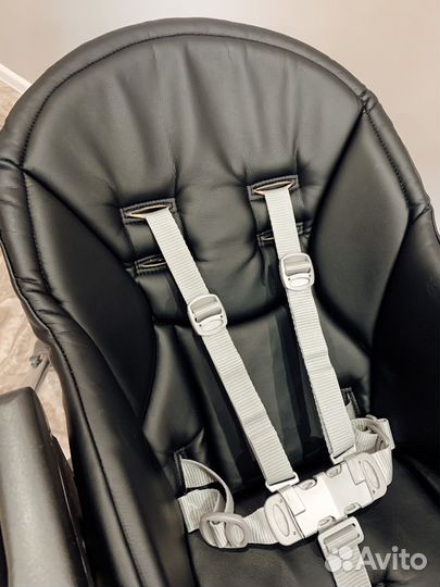 Стул для кормления Peg Perego prima papa черный