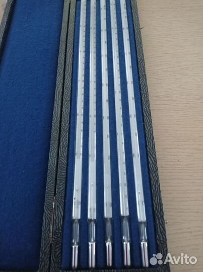 Термометр ртутный лабораторный ГДР TGL 11998.40см