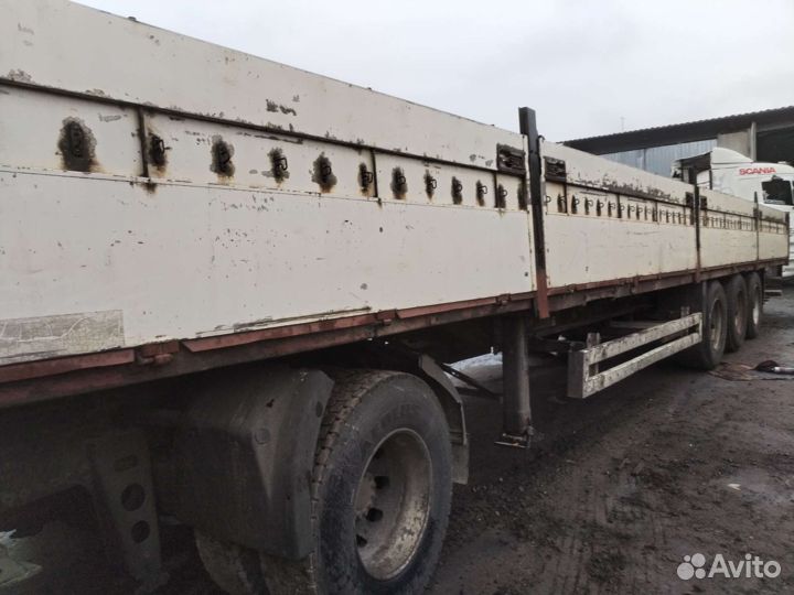 Полуприцеп бортовой Krone SDP27, 2002