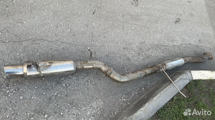 Трасса выхлопная Nissan Skyline V35