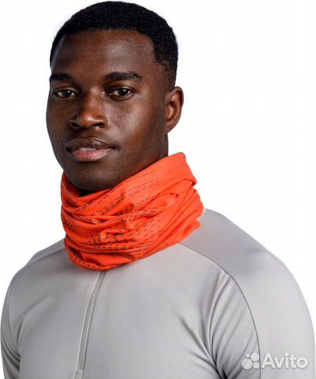 Бандана buff dryflx (23/24) Orange Red Ros1207