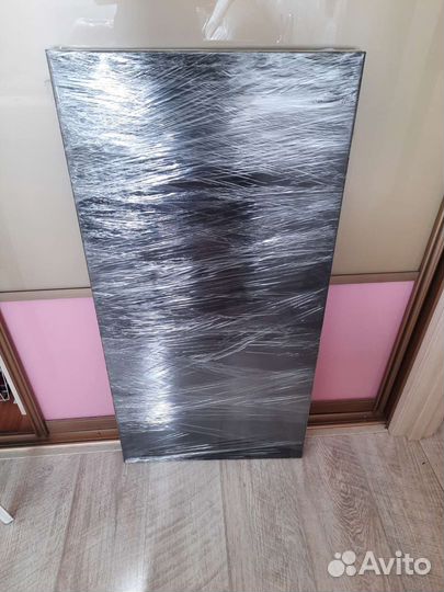 Холст на подрамнике черный