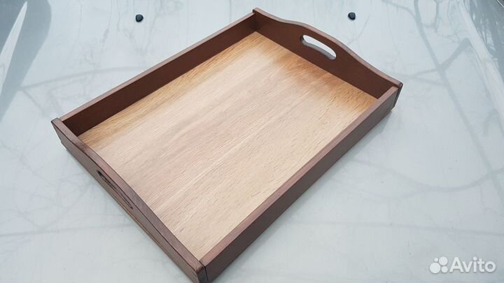 Подносы из дерева ручной работы