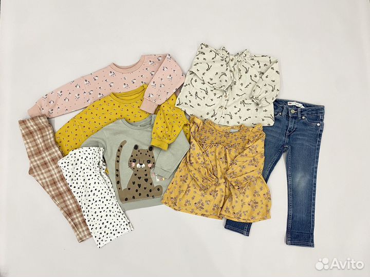 Пакет одежды на девочку 92