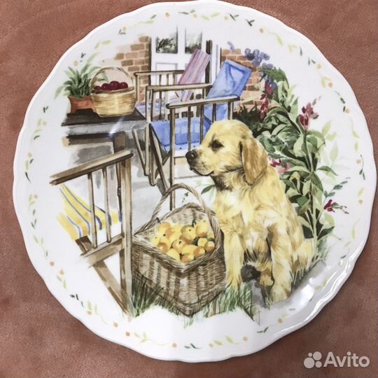 Настенная тарелка коллекционная